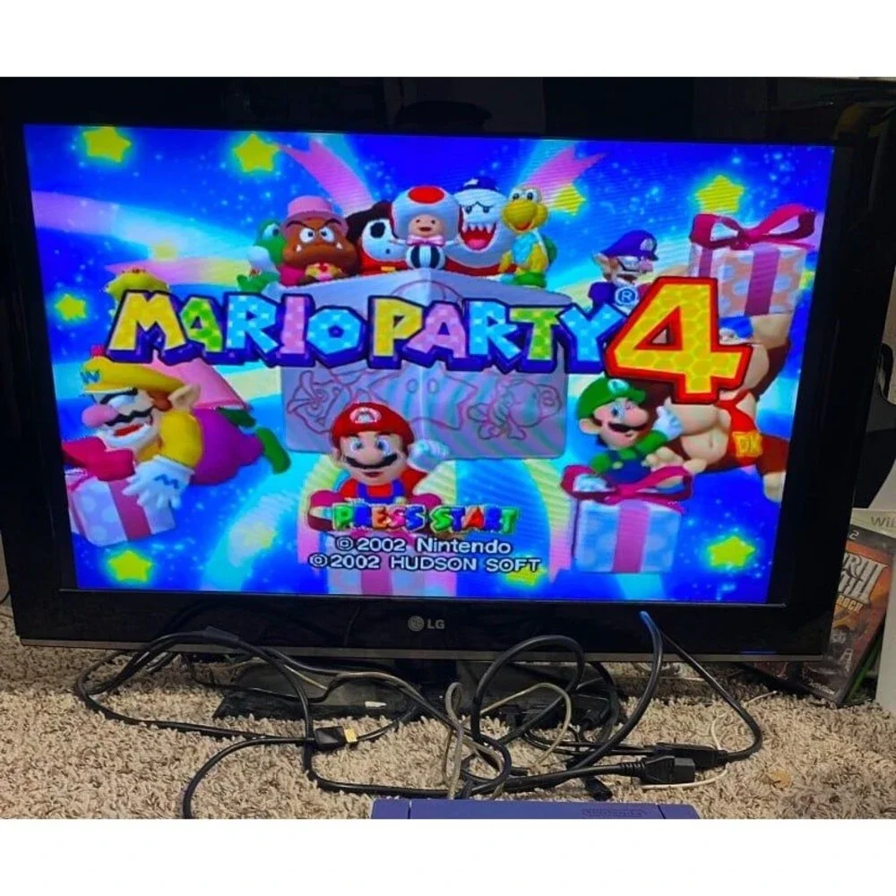 Mario Party 4 Disc Only - Tested (GameCube, 2002) Authentic MP4